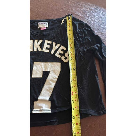 Pink Victoria's Secret Iowa Hawkeyes 47 Medium Mid Length - Picture 4 of 6
